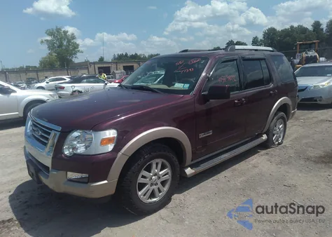 2006 Ford Explorer Eddie Bauer из США, поврежденный, VIN 1FMEU74E86UA23466